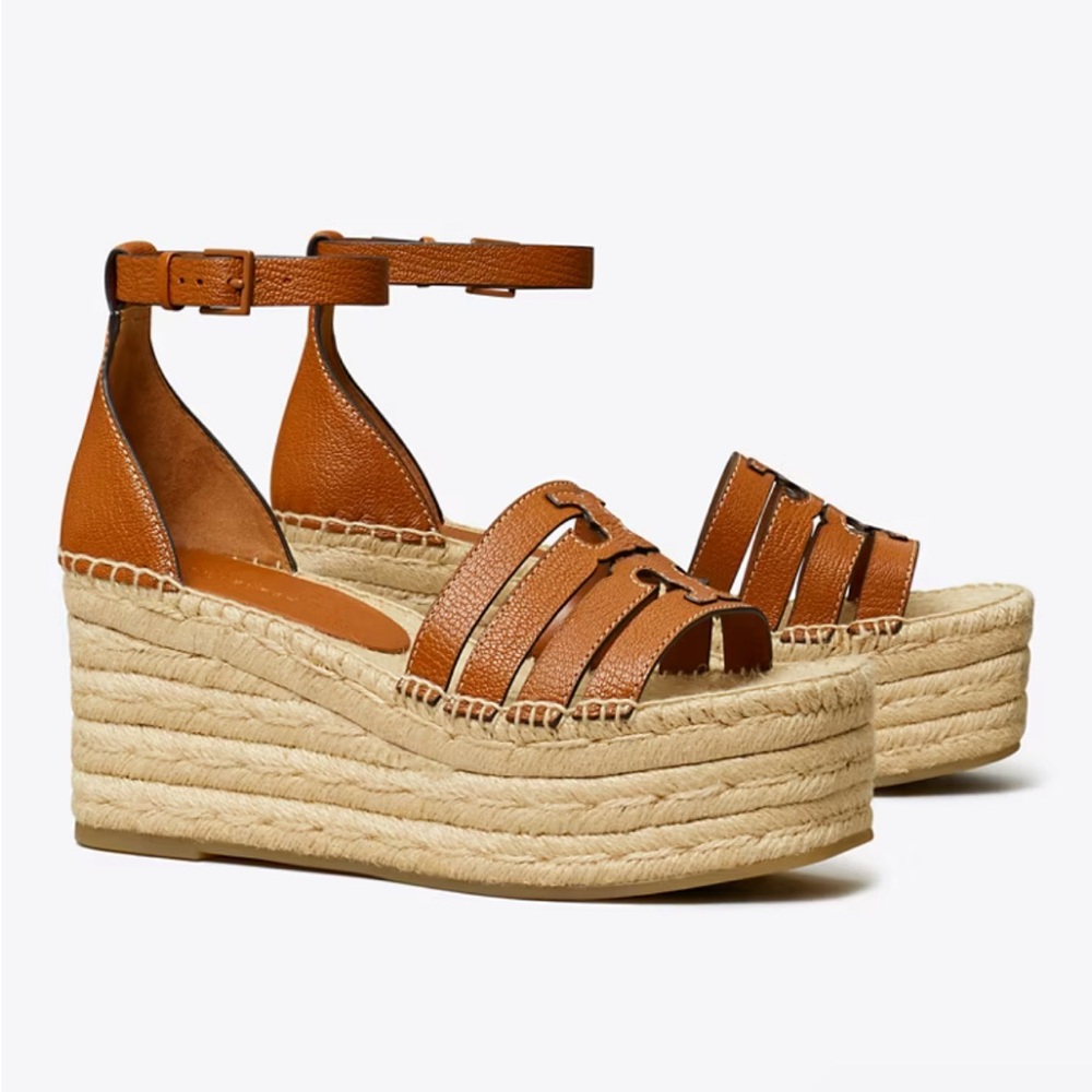 INES MULTI-STRAP ESPADRILLE WEDGE SANDAL